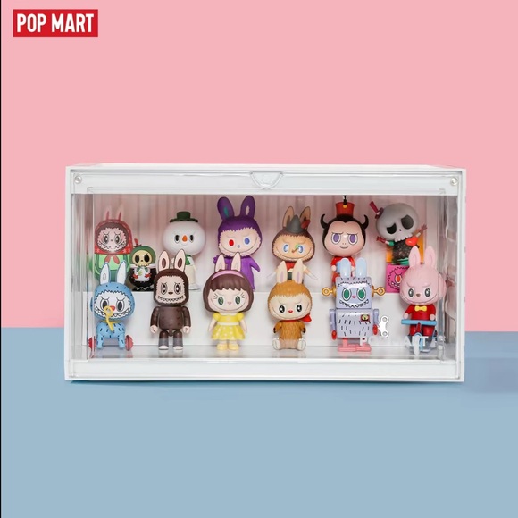 Soldout! New in box! | Popmart Luminous Display Case - White (Labubu SkullPanda - Picture 1 of 7